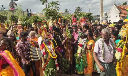 மாரியம்மன்-காளியம்மன் கோவில் திருவிழா