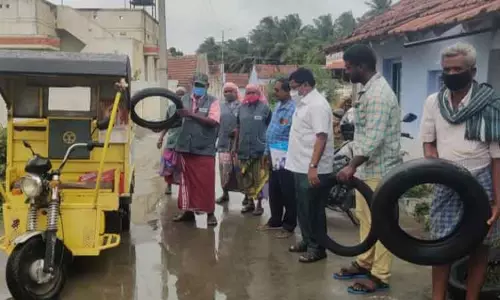 செஞ்சேரிமலையில் டெங்கு தடுப்பு பணி:  சுகாதாரத்துைற அதிகாரிகள் ஆய்வு