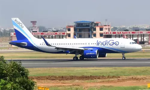 என்ஜினில் அதிர்வு: இண்டிகோ விமானம் ஜெய்ப்பூரில் அவசரமாக தரையிறக்கம்