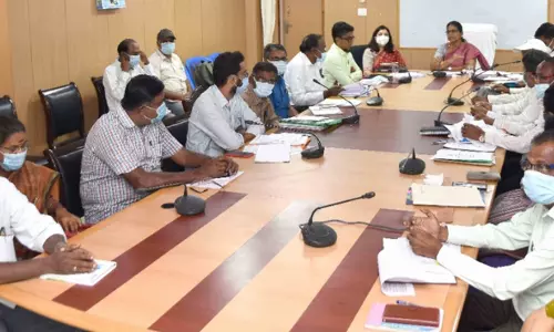 நீர்வள ஆதார மேம்பாட்டு பணிகளின் முன்னேற்றம் குறித்த ஆய்வு கூட்டம் நீர்வள ஆதார மேம்பாட்டு பணிகளின் முன்னேற்றம் குறித்த ஆய்வு கூட்டம்