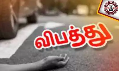 ஸ்ரீபெரும்புதூர் அருகே மொபட்- லாரி மோதல்; சென்னையை சேர்ந்த மாமியார், மருமகன் சாவு ஸ்ரீபெரும்புதூர் அருகே மொபட்- லாரி மோதல்; சென்னையை சேர்ந்த மாமியார், மருமகன் சாவு