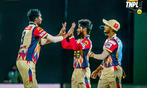 சேப்பாக் சூப்பர் கில்லீஸ் அணிக்கு 139 ரன்கள் இலக்கு நிர்ணயித்தது திண்டுக்கல் டிராகன்ஸ்..! சேப்பாக் சூப்பர் கில்லீஸ் அணிக்கு 139 ரன்கள் இலக்கு நிர்ணயித்தது திண்டுக்கல் டிராகன்ஸ்..!