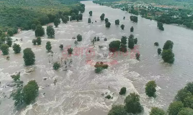 ஒகேனக்கல்லில் தொடரும் வெள்ளப்பெருக்கு - காவிரி கரையோர மக்களுக்கு வெள்ள அபாய எச்சரிக்கை..! ஒகேனக்கல்லில் தொடரும் வெள்ளப்பெருக்கு - காவிரி கரையோர மக்களுக்கு வெள்ள அபாய எச்சரிக்கை..!