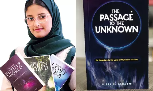 கின்னஸ் சாதனை படைத்த இளம் எழுத்தாளர்