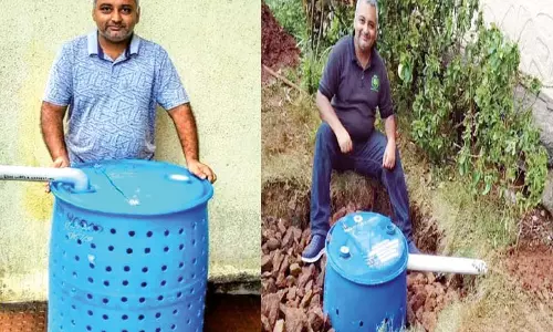 மழை மனிதரின் எளிமையான நீர் சேமிப்பு கட்டமைப்பு