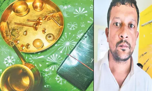 கீழ்ப்பாக்கம் ஜெயின் கோவிலில் 44 பவுன் தங்க பூஜை பொருட்கள் கொள்ளை வழக்கில் பூசாரி கைது