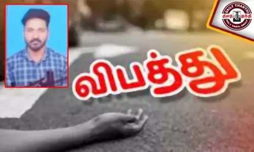 தர்மபுரி: பணிக்கு சென்ற அரசு ஊழியர் பைக் மோதி பலி தர்மபுரி: பணிக்கு சென்ற அரசு ஊழியர் பைக் மோதி பலி