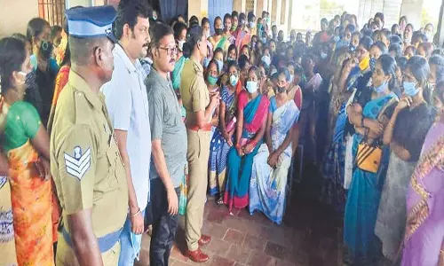 திருவள்ளூரில் குழந்தைகளுக்கு எதிரான குற்ற சம்பவங்கள் குறித்த விழிப்புணர்வு