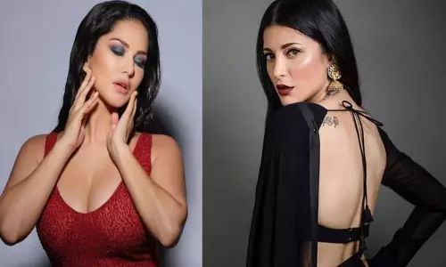 சன்னி லியோனின் ஒய் சவாலை  ஏற்ற சுருதிஹாசன்...! வைரலாகும் வீடியோ!