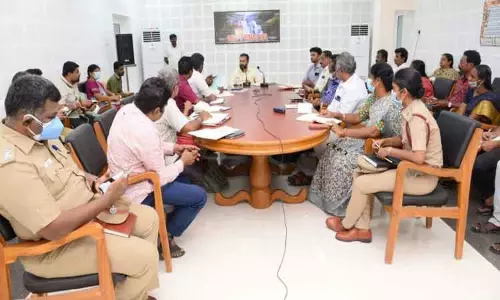 குற்றாலம் சாரல் திருவிழா ஆலோசனை கூட்டம் குற்றாலம் சாரல் திருவிழா ஆலோசனை கூட்டம்