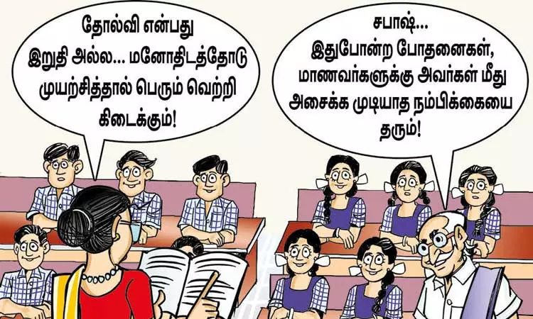 மன தைரிய உணர்வுகளை கற்றுக்கொடுக்க வேண்டும்! மன தைரிய உணர்வுகளை கற்றுக்கொடுக்க வேண்டும்!