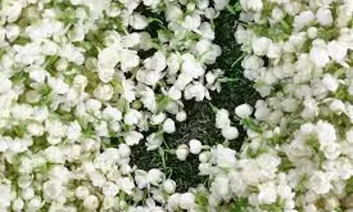 சத்தியமங்கலம் மார்க்கெட்டில்   மல்லிகைப்பூ கிலோ ரூ.1,120-க்கு ஏலம்