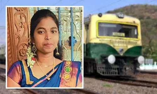 ரெயில் முன் பாய்ந்து நர்சிங் மாணவி தற்கொலை ரெயில் முன் பாய்ந்து நர்சிங் மாணவி தற்கொலை