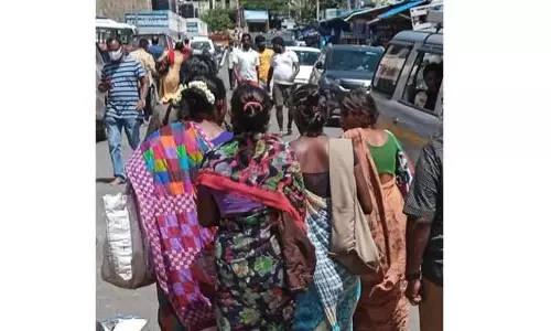 பிச்சை எடுக்கும் பெண்களால் பக்தர்கள் அவதி பிச்சை எடுக்கும் பெண்களால் பக்தர்கள் அவதி