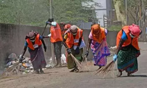 பனப்பாக்கம் பேரூராட்சியில் தூய்மை பணி