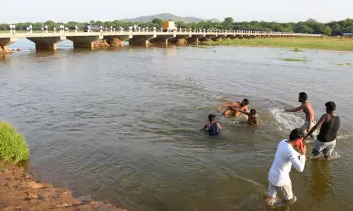 பாலாற்றில் மீண்டும் அதிகரித்த வெள்ளம்