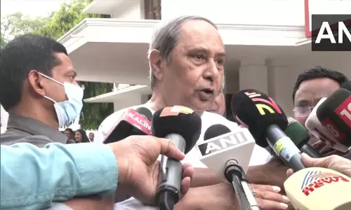 ஜனாதிபதியாக தேர்ந்தெடுக்கப்பட்ட ஒடிசாவின் மகளுக்கு வாழ்த்து தெரிவித்தேன்; ஒடிசா முதல்-மந்திரி ஜனாதிபதியாக தேர்ந்தெடுக்கப்பட்ட ஒடிசாவின் மகளுக்கு வாழ்த்து தெரிவித்தேன்; ஒடிசா முதல்-மந்திரி