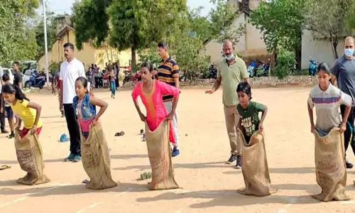 கோவை மாநகர போலீசாருக்கான விளையாட்டு போட்டி