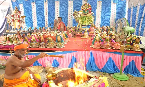 சோமேஸ்வரர் கோவிலில் மண்டல பூஜை நிறைவு