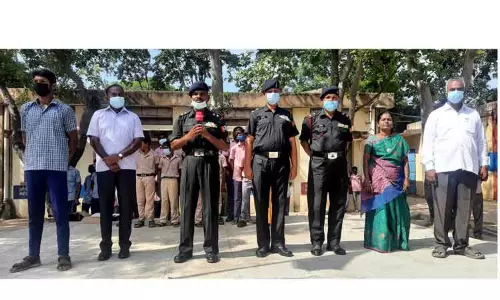 என்.சி.சி. மாணவர்கள் ஆள்சேர்ப்பு முகாம்