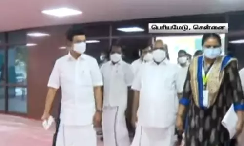 செஸ் ஒலிம்பியாட்: நேரு உள்விளையாட்டு அரங்கில் முதல்-அமைச்சர் மு.க.ஸ்டாலின் நேரில் ஆய்வு செஸ் ஒலிம்பியாட்: நேரு உள்விளையாட்டு அரங்கில் முதல்-அமைச்சர் மு.க.ஸ்டாலின் நேரில் ஆய்வு