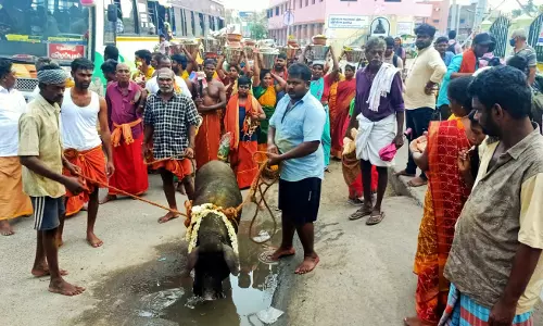 பெரியாண்டவர் கோவிலில் வராகி பெரும் பூஜை விழா