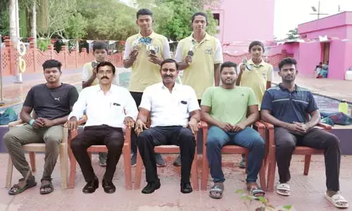 தேசிய நீச்சல் போட்டியில் வடக்கன்குளம் பள்ளி மாணவர்கள் சாதனை தேசிய நீச்சல் போட்டியில் வடக்கன்குளம் பள்ளி மாணவர்கள் சாதனை