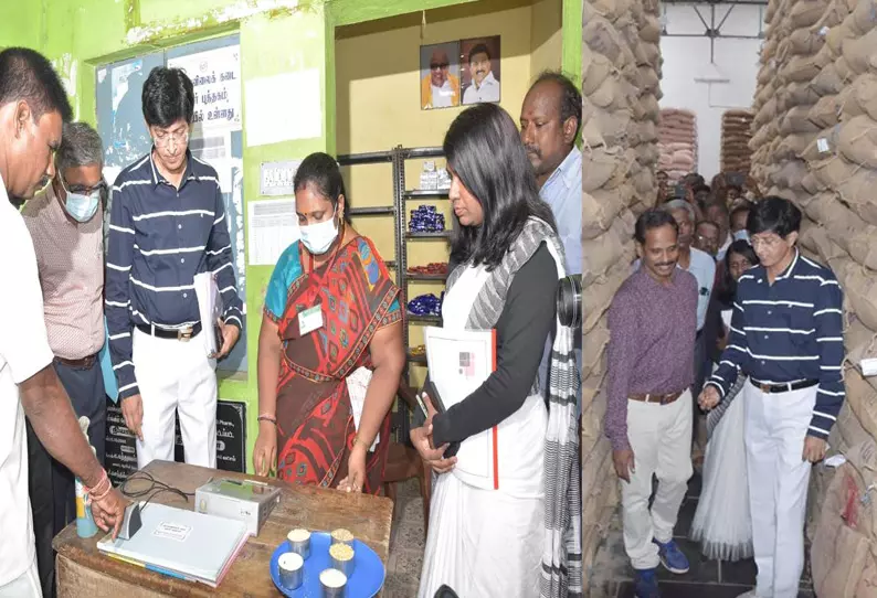 சென்னையில் உள்ள ரேஷன் கடைகளில் முதன்மை செயலாளர் திடீர் ஆய்வு சென்னையில் உள்ள ரேஷன் கடைகளில் முதன்மை செயலாளர் திடீர் ஆய்வு