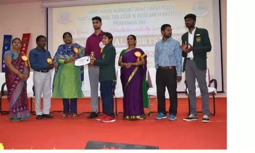 பெரியகுளம் அரசு தோட்டக்கலை கல்லூரியில் விளையாட்டு விழா