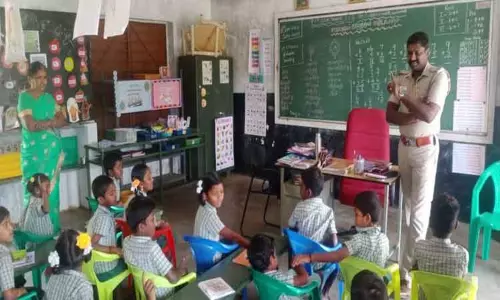 ஆனைகட்டி மலைக்கிராமங்களில்  அரசு பள்ளிகளில் போக்சோ குறித்த விழிப்புணர்வு