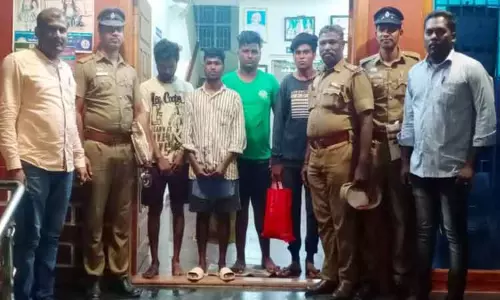 கோவை அருகே வீட்டின் பூட்டை உடைத்து திருடிய 4 பேர் கைது