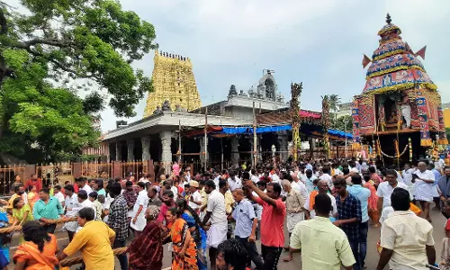 ஆடி திருக்கல்யாண திருவிழா தேரோட்டம் ஆடி திருக்கல்யாண திருவிழா தேரோட்டம்