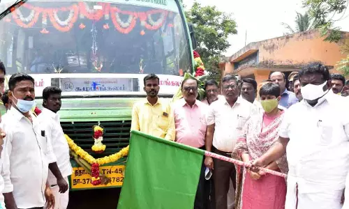 கழுமங்கலம் கிராமத்திற்கு கூடுதல் பஸ் சேவை