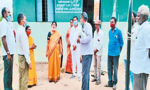 காஞ்சீபுரம் மாவட்டத்தில் மாவட்ட ஊரக வளர்ச்சி முகமை திட்ட இயக்குனர் ஆய்வு காஞ்சீபுரம் மாவட்டத்தில் மாவட்ட ஊரக வளர்ச்சி முகமை திட்ட இயக்குனர் ஆய்வு