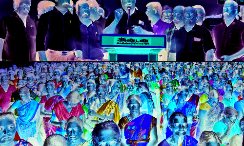 அனைத்து தொழிற்சங்கத்தினர் ஆர்ப்பாட்டம் அனைத்து தொழிற்சங்கத்தினர் ஆர்ப்பாட்டம்