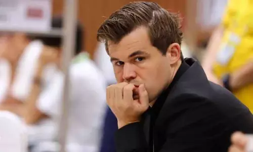 செஸ் ஒலிம்பியாட் - 5வது சுற்று : உலக சாம்பியன் மாக்னஸ் கார்ல்சன் வெற்றி..! செஸ் ஒலிம்பியாட் - 5வது சுற்று : உலக சாம்பியன் மாக்னஸ் கார்ல்சன் வெற்றி..!