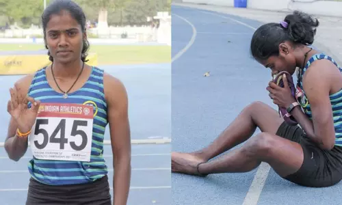 ஊக்கமருந்து குற்றச்சாட்டு - தமிழக தடகள வீராங்கனைக்கு 3 ஆண்டுகள் தடை