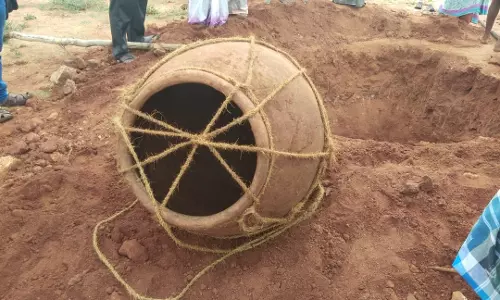 முதுமக்கள் தாழி அருங்காட்சியகத்தில் ஒப்படைப்பு