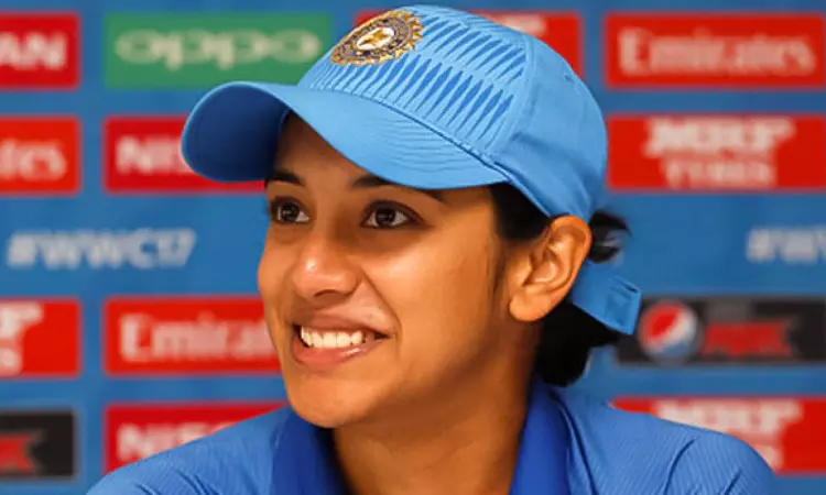 பெண்களுக்கான 20-ஓவர் கிரிக்கெட் தரவரிசை: ஸ்மிருதி மந்தனா 3-வது இடத்துக்கு முன்னேற்றம் பெண்களுக்கான 20-ஓவர் கிரிக்கெட் தரவரிசை: ஸ்மிருதி மந்தனா 3-வது இடத்துக்கு முன்னேற்றம்