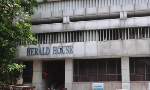 நேஷனல் ஹெரால்டு கட்டிடத்தில் செயல்படும் யங் இந்தியா அலுவலகத்திற்கு சீல் - அமலாக்கத்துறை அதிரடி