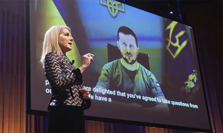 உக்ரைன் மீதான போரில் ரஷியாவுக்கு சீனா உதவக்கூடாது ஜெலன்ஸ்கி வலியுறுத்தல் உக்ரைன் மீதான போரில் ரஷியாவுக்கு சீனா உதவக்கூடாது ஜெலன்ஸ்கி வலியுறுத்தல்