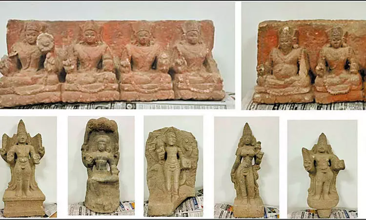 வெளிநாடுகளுக்கு கடத்துவதற்காக வீட்டில் பதுக்கல்: 300 ஆண்டுகள் பழமையான சாமி சிலைகள் மீட்பு