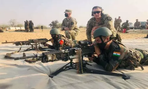 உத்தரகாண்ட்டில் சீன எல்லையை ஒட்டிய பகுதியில் இந்தியா - அமெரிக்கா இணைந்து மெகா ராணுவ பயிற்சியை நடத்த திட்டம்!