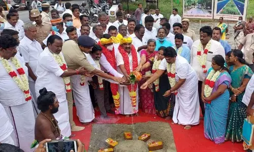 திண்டிவனம்-மரக்காணம் இடையே ரூ.296 கோடியில் 4 வழிச்சாலை அமைக்கும் பணி