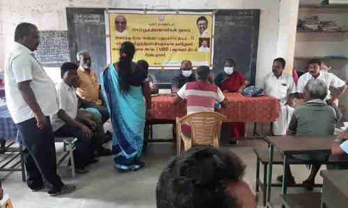 மாற்றுத்திறனாளிகளுக்கான சிறப்பு முகாம் மாற்றுத்திறனாளிகளுக்கான சிறப்பு முகாம்