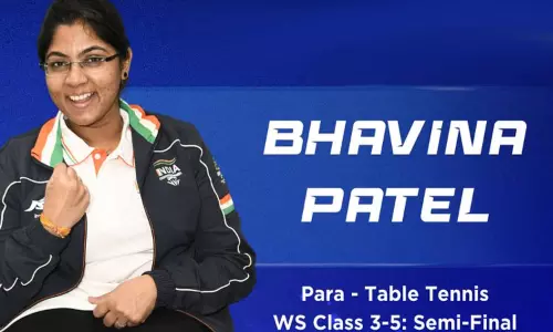 காமன்வெல்த் பாரா டேபிள் டென்னிஸ் போட்டி : பதக்கத்தை உறுதி செய்தார் பவினா பட்டேல்