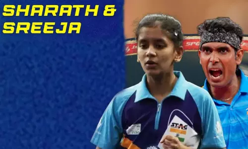 காமன்வெல்த் டேபிள் டென்னிஸ் போட்டி : ஷரத் கமல்- ஸ்ரீஜா அகுலா இணை அரையிறுதிக்கு முன்னேற்றம்