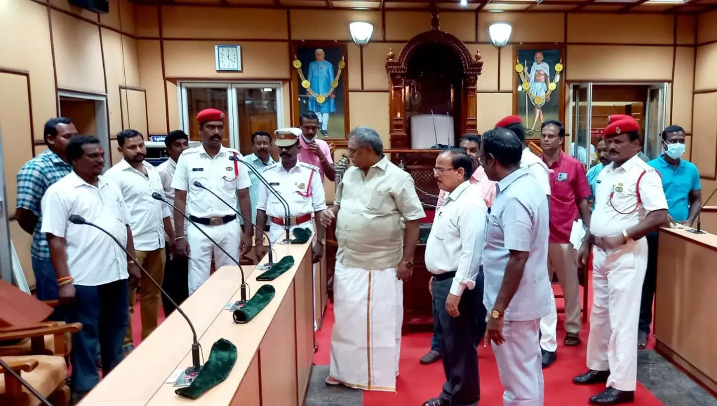 சட்டமன்ற கூட்ட அரங்கு பராமரிப்பு சட்டமன்ற கூட்ட அரங்கு பராமரிப்பு