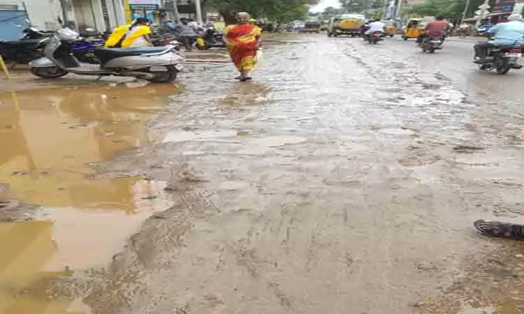 ராஜபாளையத்தில் மழை ராஜபாளையத்தில் மழை