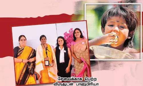 பசியில்லா சமுதாயம் படைக்க முயற்சிக்கும் பானுபிரியா பசியில்லா சமுதாயம் படைக்க முயற்சிக்கும் பானுபிரியா